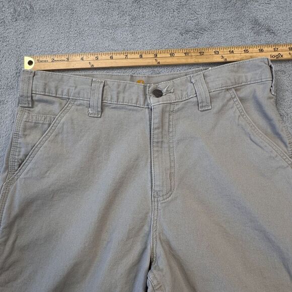 Carhartt Shorts Men's Size 32 Relaxed Fit Beige Color Great Condition! - Picture 5 of 8